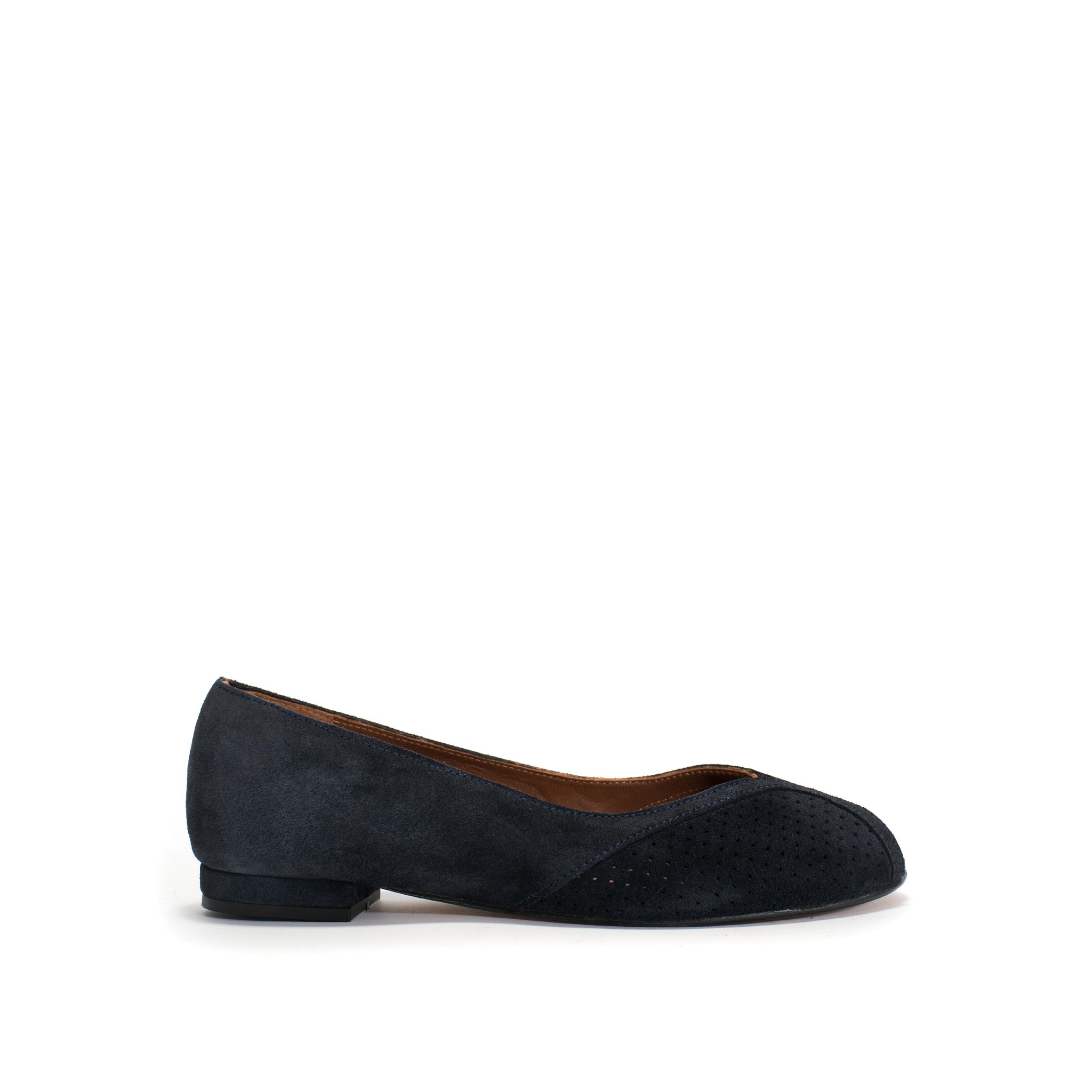 Tiffy Calf suede Dark blue - Anonymous Copenhagen